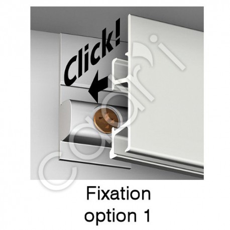 Clips de Fixation Click And Connect (pour Cimaises Arti Teq Click Rail Pro)