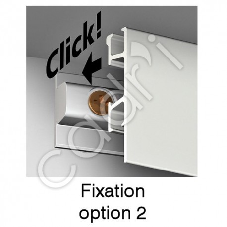 Clips de Fixation Click And Connect (pour Cimaises Arti Teq Click Rail Pro)